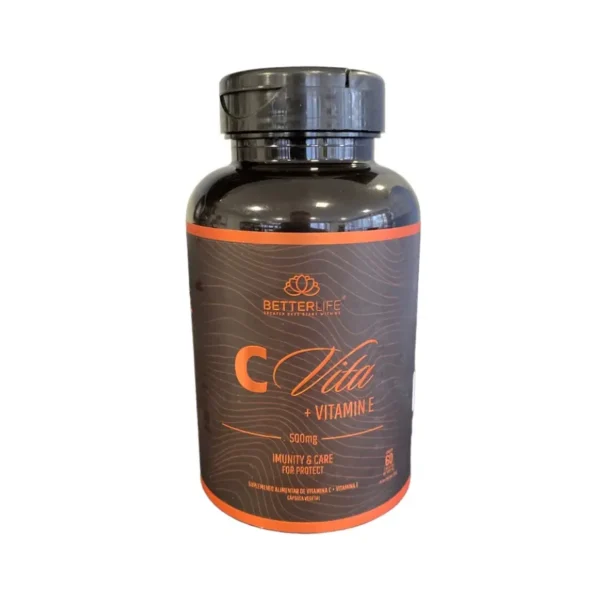 C vita + vitamina E 60 capsulas 30g