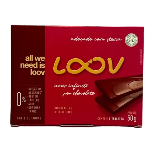 Chocolate ao leite 50g